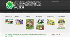 Desktop Screenshot of kuizm.org